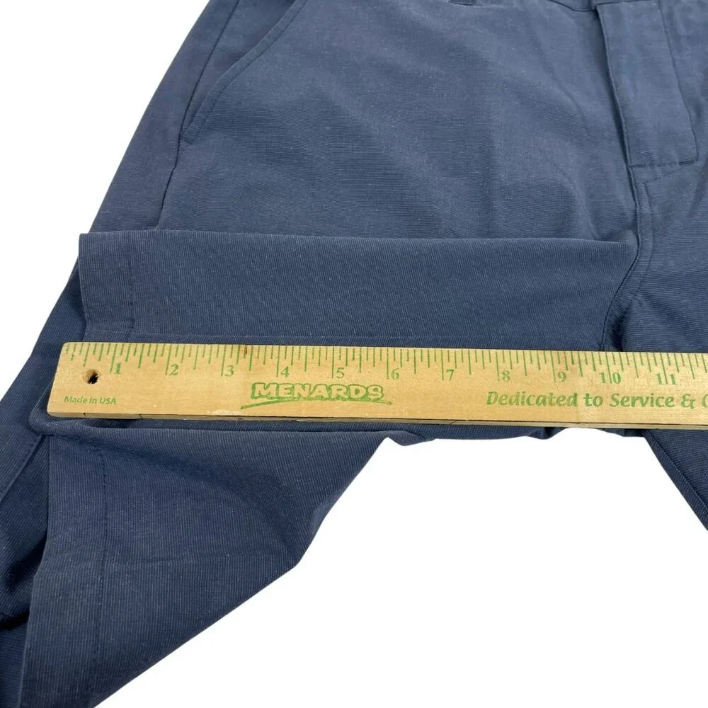 Travis‎ Mathew Chino Shorts Mens Sz 34 Navy Blue Pockets Performance Golf